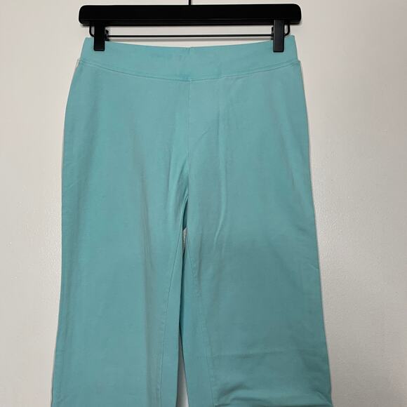 3/$20 Vintage Y2K Moda International light blue side stripe lounge pants SZ M - Picture 3 of 12